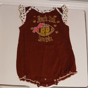 Florida State Seminoles Kids Bodysuit - Brown